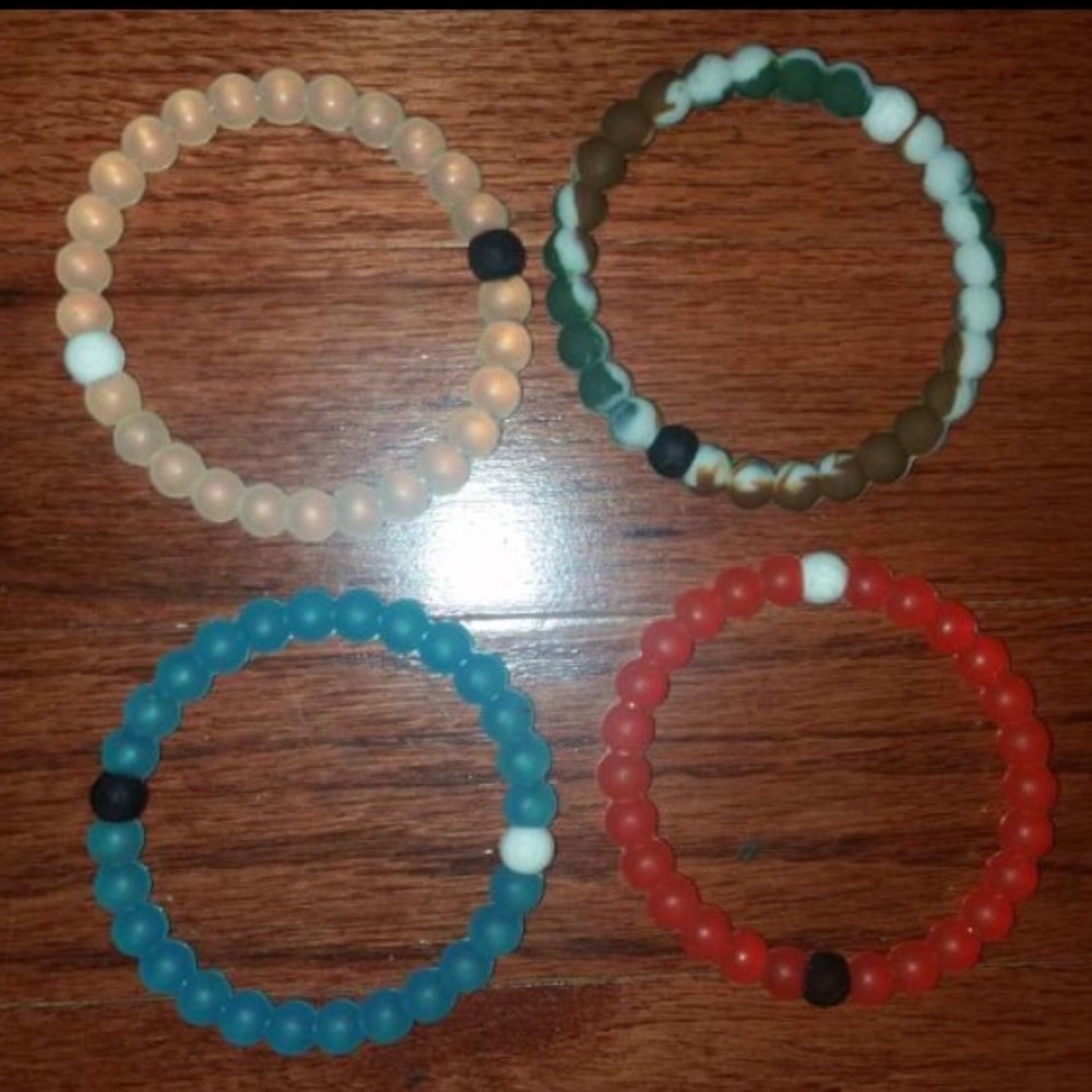 4 Lokai Bracelets